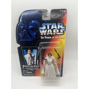 1995 Kenner Star Wars The Power Of The Force Princess Leia Organa Action Figure